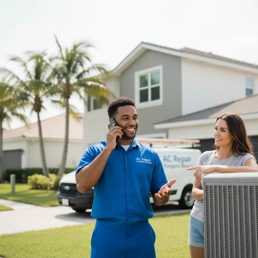 AC Repair Pompano Beach customer support in Cardington